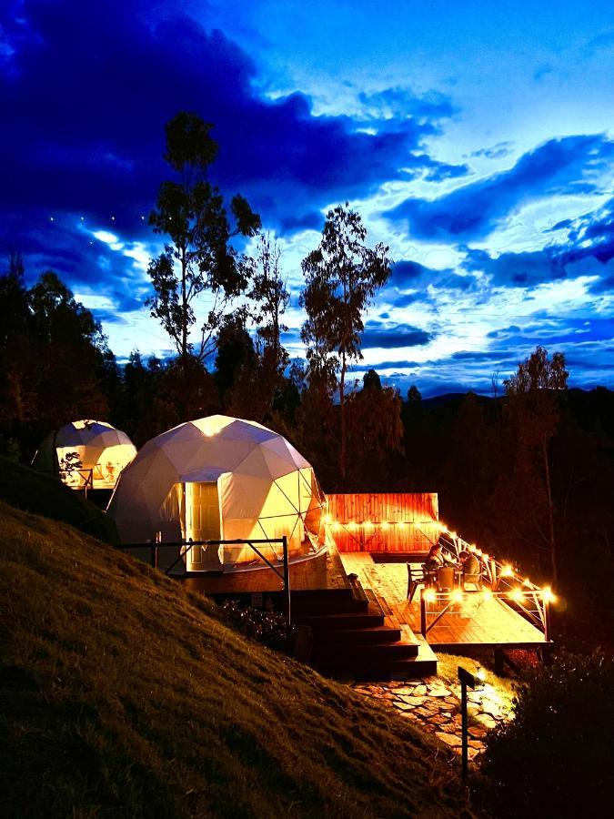 Golden Glamping Hotel Guatavita Ngoại thất bức ảnh