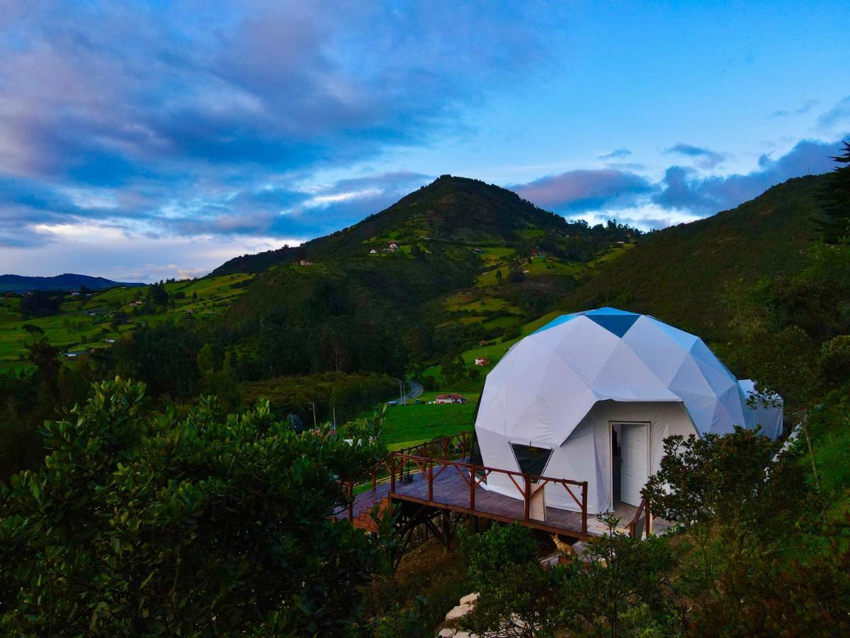 Golden Glamping Hotel Guatavita Ngoại thất bức ảnh