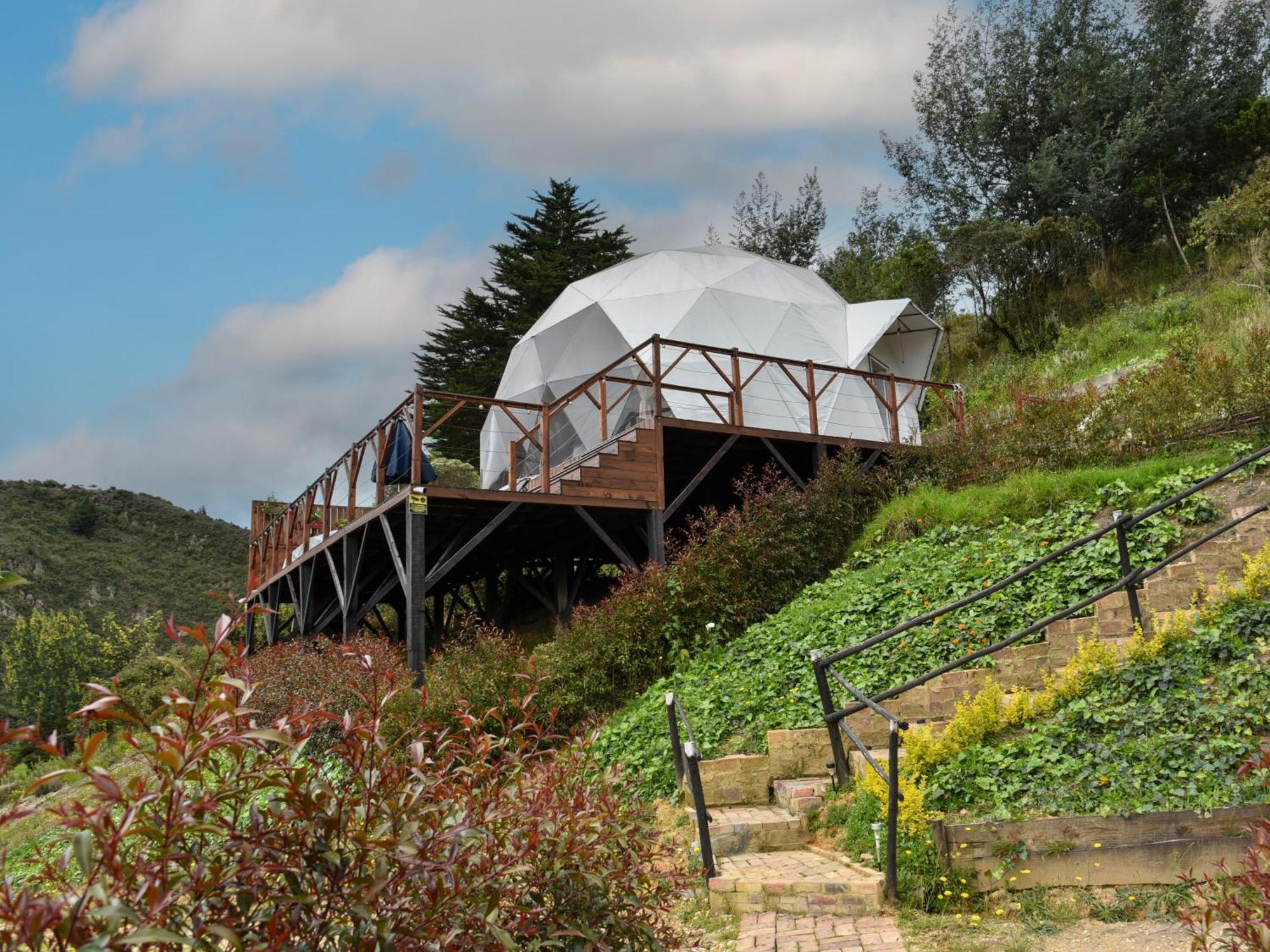 Golden Glamping Hotel Guatavita Ngoại thất bức ảnh