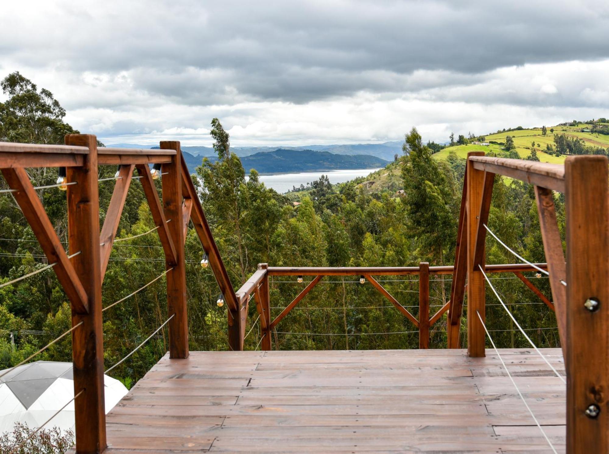 Golden Glamping Hotel Guatavita Ngoại thất bức ảnh