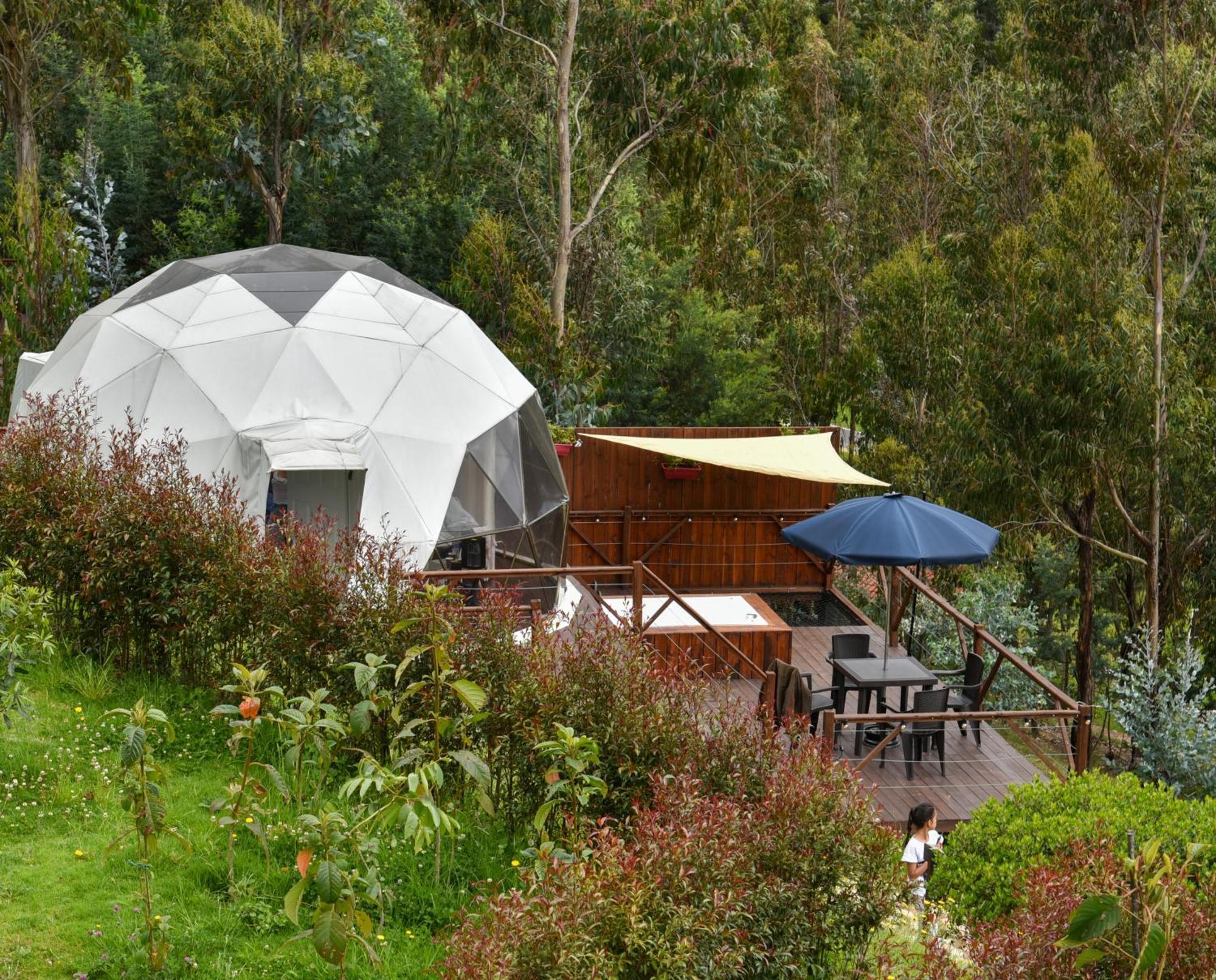 Golden Glamping Hotel Guatavita Ngoại thất bức ảnh